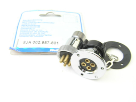 Hella Marine Plug and Socket - 4 Pin 8JA 002.957-801