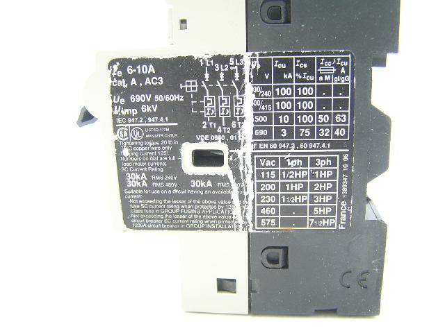 Telemecanique GV2-RT14