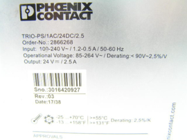 Phoenix-Contact TRIO-PS/1AC/24DC/2.5