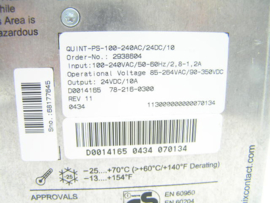 Phoenix-Contact Quint-PS-100-240AC/24DC-10