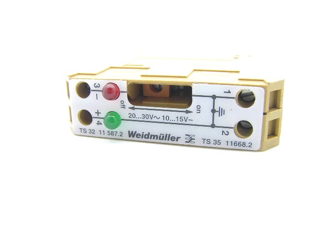 Weidmüller TS 32 11 587.2  TS 35 11668.2