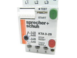 Sprecher + Schuh KTA 3-25 0,40