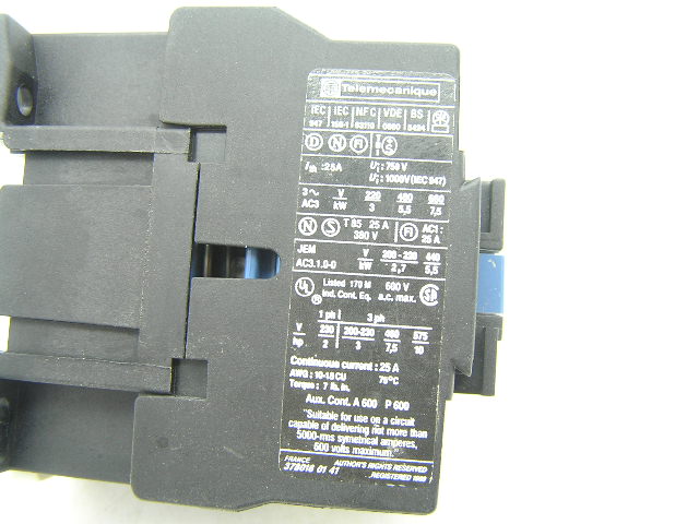 Telemecanique LC1 D12 10 230V 50/60Hz