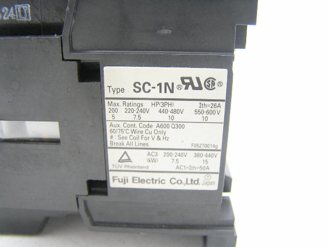 Fuji Electric SC-1N (26) 200/220V 50/60Hz