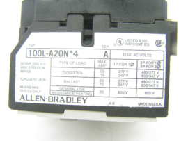 Allen-Bradley 100L-A20N*4