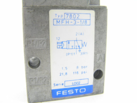 Festo MFH-3-1/8 7802