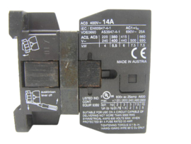 Benedikt & Jäger K3-14A10 24V 50/60Hz