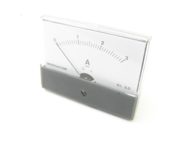 Monacor ampere meter 0 - 3A