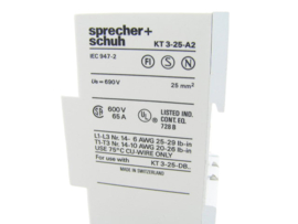 Sprecher + Schuh KT3-25-A2