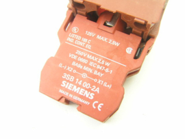 Siemens 3SB1400-2A red