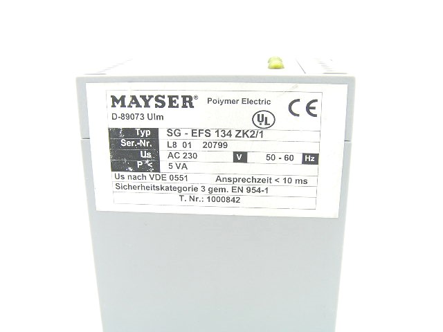 Mayser SG-EFS 134 ZK2/1