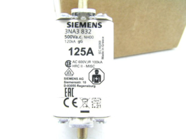 Siemens 3NA3 832 125A
