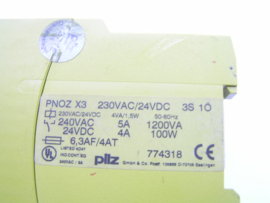 Pilz PNOZ X3 230VAC / 24VDC