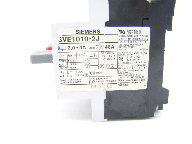 Siemens 3VE1010-2J