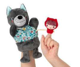 Handpop de wolf en Roodkapje