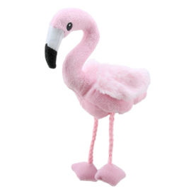 vingerpopje flamingo 