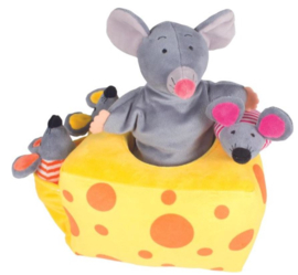 Set muis in kaas  met (3) vriendjes 40410