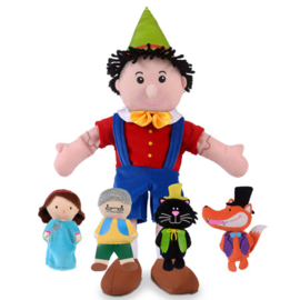 Pinocchio + 4 fig