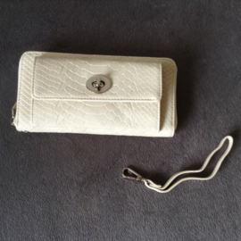 Portemonnee / clutch in kroko design