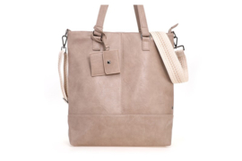 I'm Dutch - Le Mans - Shopper - Taupe - Ruim - Stoer