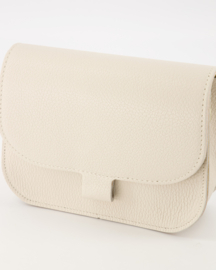Leer - Crossbodytasje  - Ecru - Bronskleurig - Flora - Classic Grain
