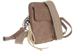 I'm Dutch - Boston - Telefoontasje - Schoudertasje - Crossbodytasje - Browny
