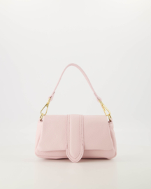 Teatro - Baby Puffy Jasmin - Handtas - Crossbodytas - Leer - Roze - Klein - Gouden details - Handgemaakt