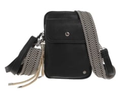 I'm Dutch - Boston - Telefoontasje - Schoudertasje - Crossbodytasje - Black