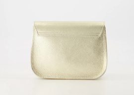 Leer - Crossbodytasje  - Goud - Bronskleurig - Flora - Classic Grain