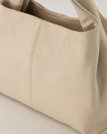 Teatro - Polly - Handtas - Crossbodytas - Classic Grain - Ecru - Goudkleurig