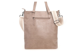 I'm Dutch - Le Mans - Shopper - Taupe - Ruim - Stoer