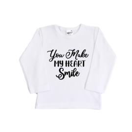 Shirt | You make my heart smile