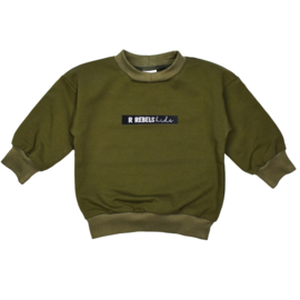 Baggy Sweater Logo | Kleurkeuze | Handmade