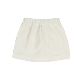 Skirt | Mini Rib | Whisper White | Handmade