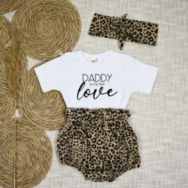 Shirt Daddy is my first Love | Bloomer | Leopard Brown | SS*