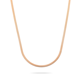 Snake Necklace | Rosé Gold