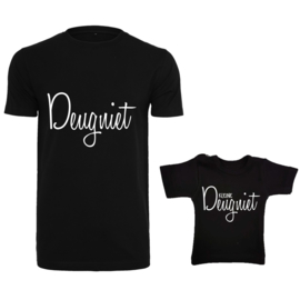 Twinning set - Men's shirt & Baby shirt - Deugniet & Kleine Deugniet