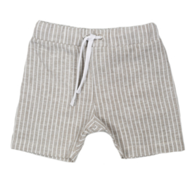 Shorts met touwtje | Linnen Grey | 68 *