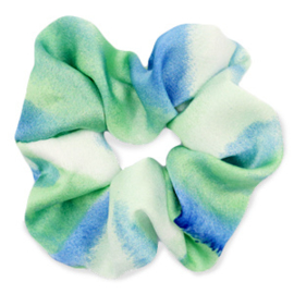 Scrunchies rainbow green/ blue