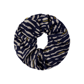 Scrunchies Leopard zwart