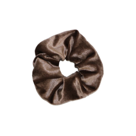 Scrunchies bruin velvet