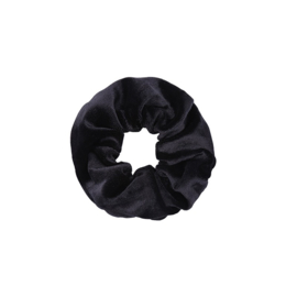 Scrunchies zwart velvet