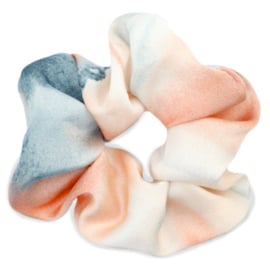 Scrunchies  rainbow pink/ blue grey