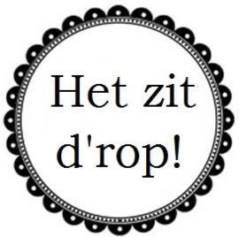 HET ZIT D’ROP | STICKERS