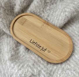 Bureau onderzetter | Liefste juf