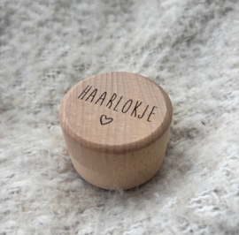 Bewaardoosje | Haarlokjes