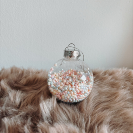 KERSTBAL | GEKLEURDE BALLETJES | MET NAAM