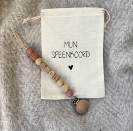 Bewaarzakje | Mijn speenkoord