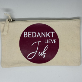 BEDANKT LIEVE JUF | ETUI