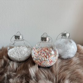 KERSTBAL | GEKLEURDE BALLETJES | MET NAAM